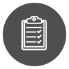 list on paper icon